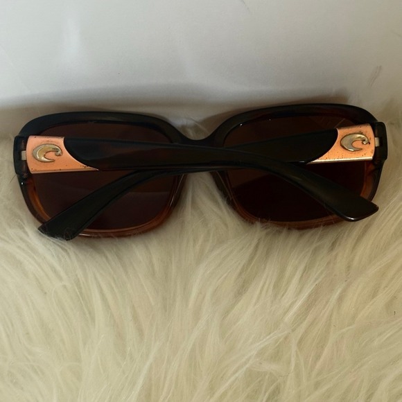 Costa Del Mar 6S9041 GANNET Sunglasses Brown Tortoise Ladies Oversized Shades - Picture 6 of 16